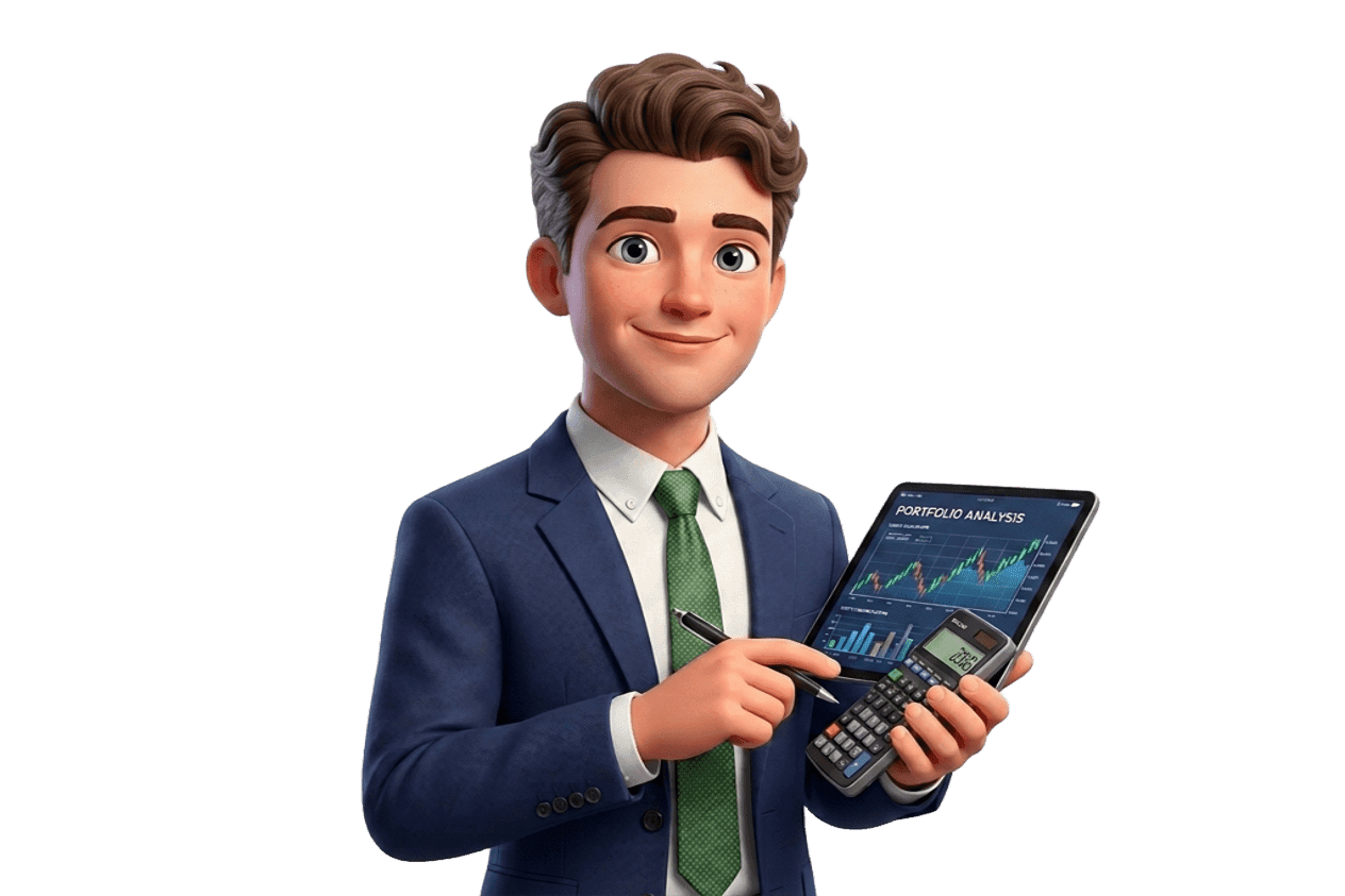 The analyst reviewing his book